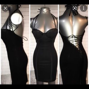 NEW Mini Black Dress - BEBE Brand